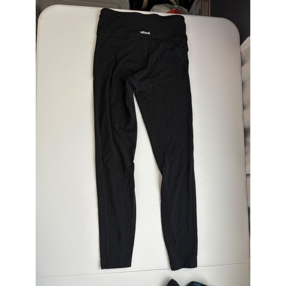 Allbirds High Waisted Leggings Yoga Workout Athletic Black Size S - Picture 2 of 9